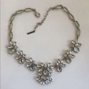 Crystal and Gold statement necklace